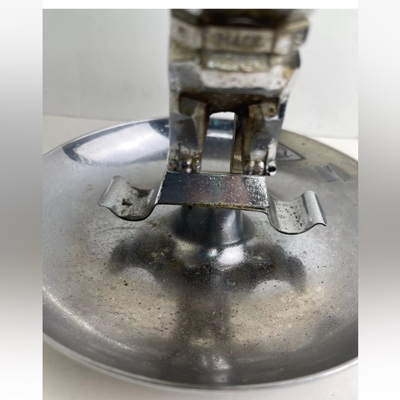 Vintage MACK Bulldog Chrome 7" CIGAR ASHTRAY - Picture 4 of 8